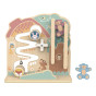 TOOKY TOY Maze Educational Board Track 2in1 Wooden Maze