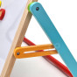 TOOKY TOY Educational 2-in-1 Magnetic Chalk Board for Children Magnets Sponge 6 pcs.