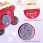WOOPIE Food Truck Confectionery Trolley Ice Cream Sweets Stand Sound Light + 36 Accs