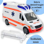 WOOPIE Emergency Ambulance Stretcher Set + Sound and Light Signals
