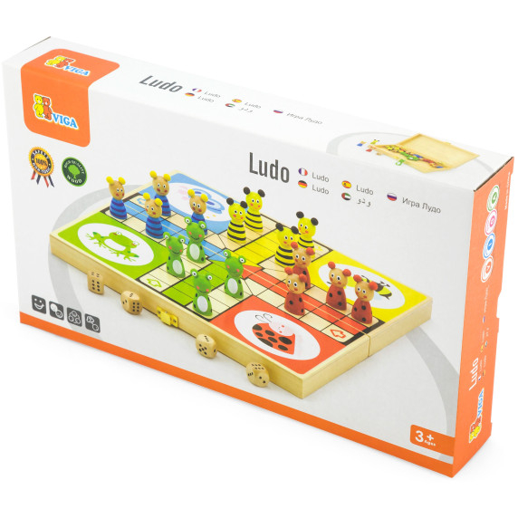 VIGA koka Ludo spēle