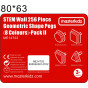 MASTERKIDZ Geometric Board Elements 256 pcs