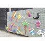 MASTERKIDZ Set of 64 Geometric Shaped Pegs for STEM Boards