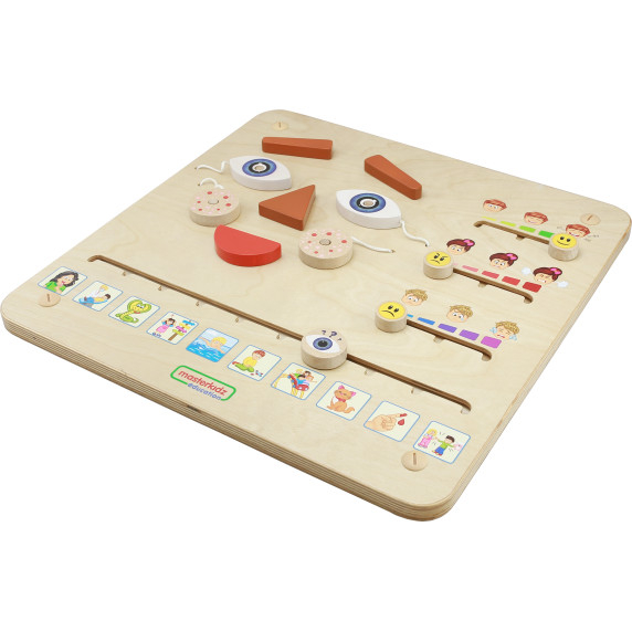 MASTERKIDZ How Are You Feeling? Montessori Emotional Learning Board