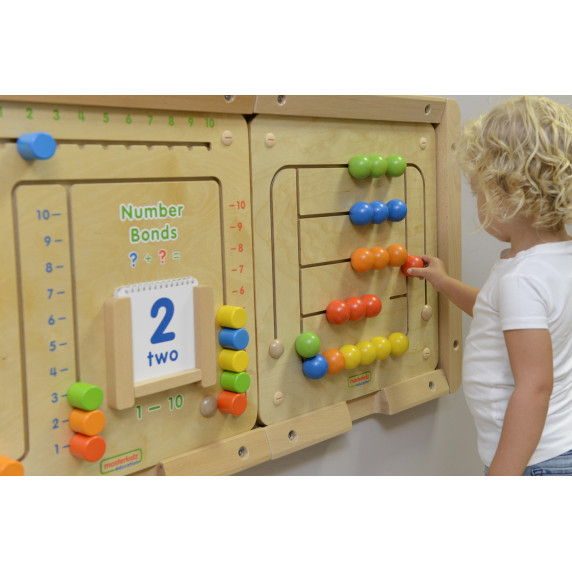 MASTERKIDZ Educational Wall Board Maze Beads Montessori