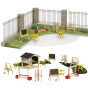 CLASSIC WORLD EDU Wooden Educational Easel
