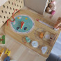 Tooky Toy Educational Montessori Box Puzzle Abacus Weather Board 6 in 1 for ages 3+