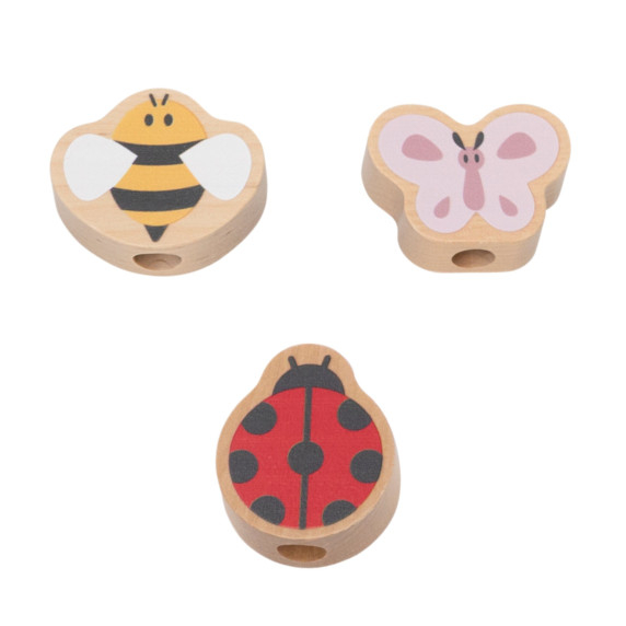 VIGA PolarB Wooden Colorful Montessori Gears