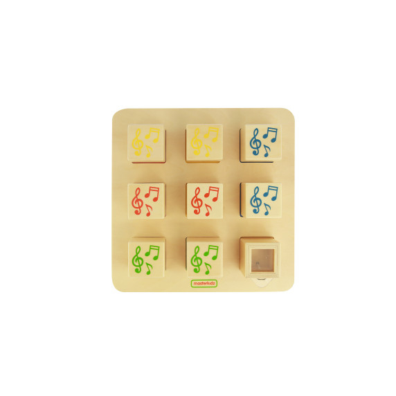 MASTERKIDZ Wooden Sensory Sorter Connecting Sounds Montessori