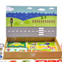 TOOKY TOY Montessori Educational Puzzle Magnetic Box for Children 80 pcs.