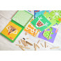 TOOKY TOY Puzzle Logic Game Puzzles Magnetic Blocks for Children 49 pcs.