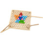 VIGA Wooden Ball Catch and Match Game Montessori Puzzle