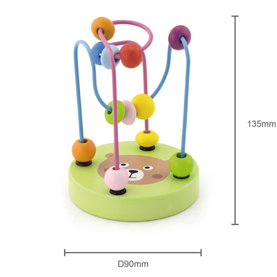 VIGA Wooden Handy Labyrinth Intertwining Motor Loop 1 pc.
