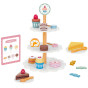 TOOKY TOY Sweets Platter Wooden Stand Cupcakes Cakes