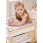 VIGA Wooden Changing Table 2 in 1 Bathtub for Dolls