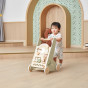 VIGA PolarB Wooden Push Walker Green Educational