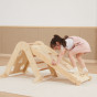 Viga Home Playground 3 in 1: Pikler Triangle, Rocker and Slide