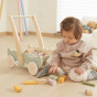 Viga Wooden Pusher Trolley