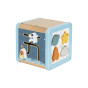TOOKY TOY Wooden Activity Cube Space Sorter Maze