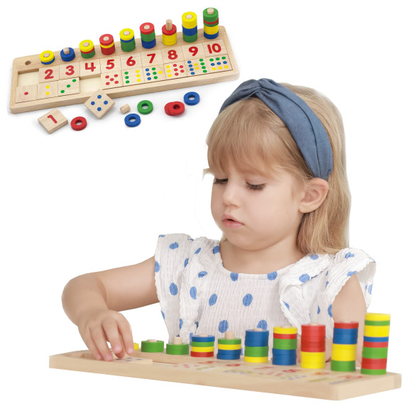 VIGA Wooden Abacus of Thales Creative Montessori Counting Machine