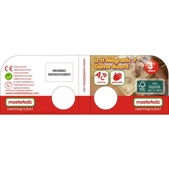 MASTERKIDZ What Will Attract Magnet Educational Game Montessori Board