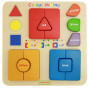 MASTERKIDZ Educational Board Puzzle Connecting Mixing Colors Montessori