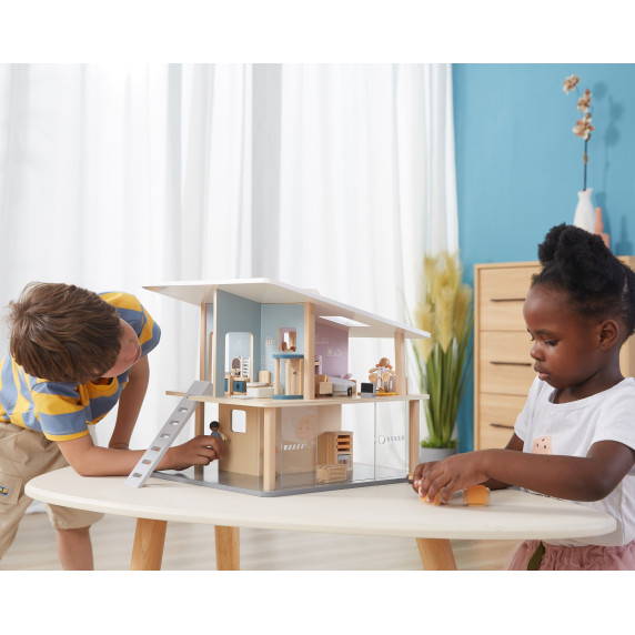 VIGA PolarB Wooden Dollhouse