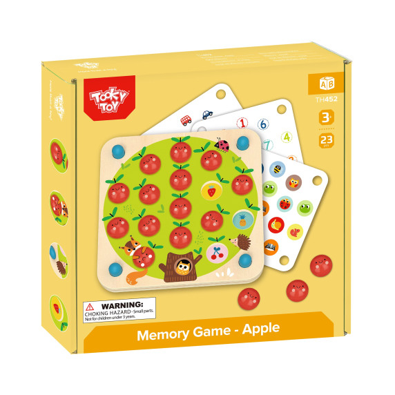 TOOKY TOY Memory Apple Memory Game