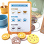 TOOKY TOY Wooden Coffee Maker Barista Cafe
