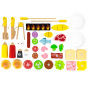 VIGA Large Wooden Grill for Children + 47 Accessories