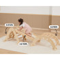 VIGA Wooden Ladder Pikler Climbing Triangle Montessori