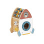 TOOKY TOY Space Rocket Activity Sorter Wooden Maze