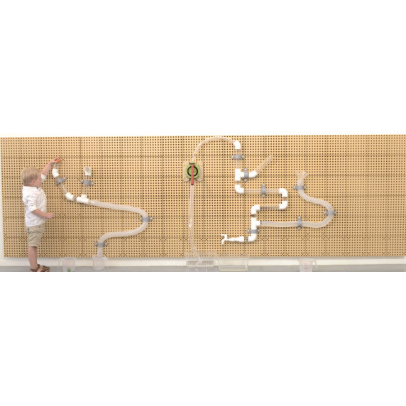 MASTERKIDZ STEM Board Pipe System 80 Pieces