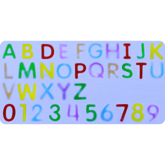 MASTERKIDZ Montessori Alphabet Letter and Number Set