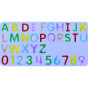 MASTERKIDZ Montessori Alphabet Letter and Number Set