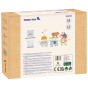 TOOKY TOY Wooden Blocks Puzzle Animals Montessori 9 pcs.
