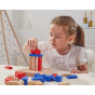 VIGA Wooden Building Game 3D Montessori Blocks