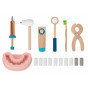 TOOKY TOY Little Dentist Set Doctor's Suitcase 19 pcs FSC