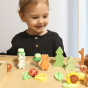 TOOKY TOY Forest Set Stackable Puzzle Blocks Figures