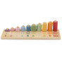 VIGA PolarB Wooden Abacus Montessori Number Sorter