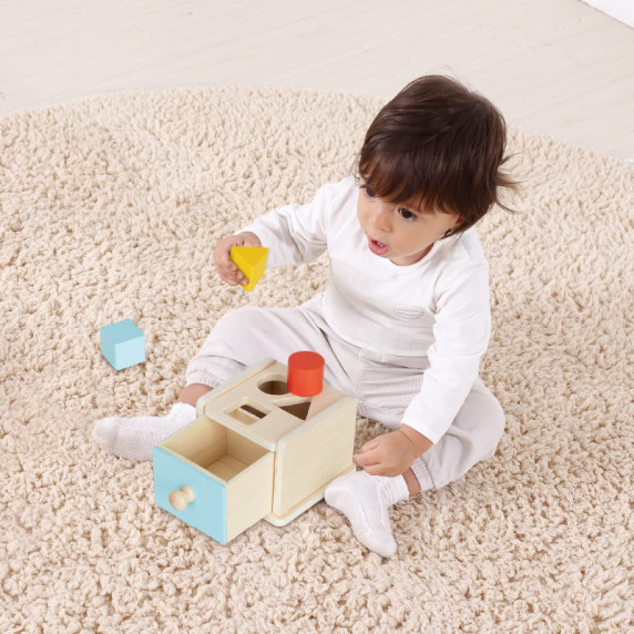TOOKY TOY Box XXL Montessori Educational 6in1 Sensory Box 13-15 Months