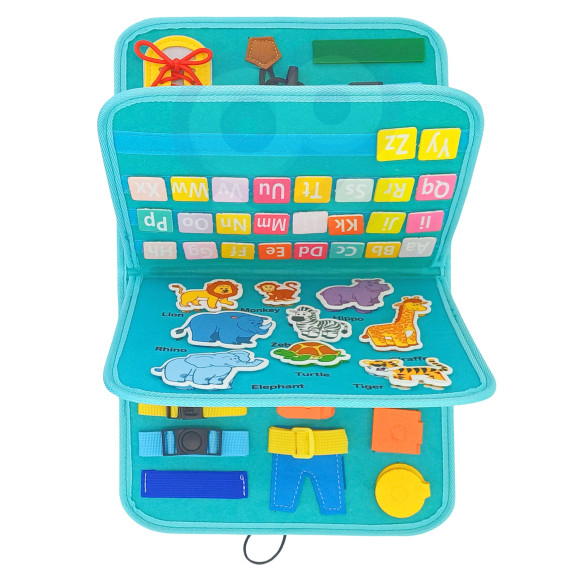 WOOPIE Montessori Educational Book Bag - Dinosaurs