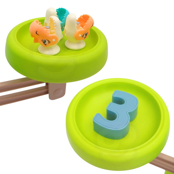 WOOPIE Balance Scale Balance Board Game Fishing Dinosaur Fish Science Abacus