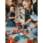 WOOPIE Magnetic Blocks Ball Track Light 75 pcs.