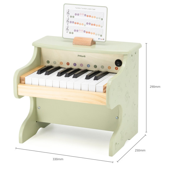Viga Green Piano Learning to Play