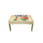 MASTERKIDZ Wooden Educational Table + STEM WALL ACCESSORIES