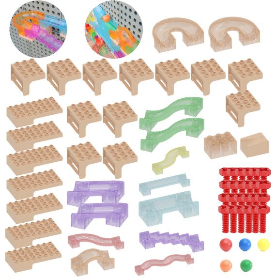 MASTERKIDZ Freestanding STEM Creative Learning Board 125 x 86 + Accessories Set