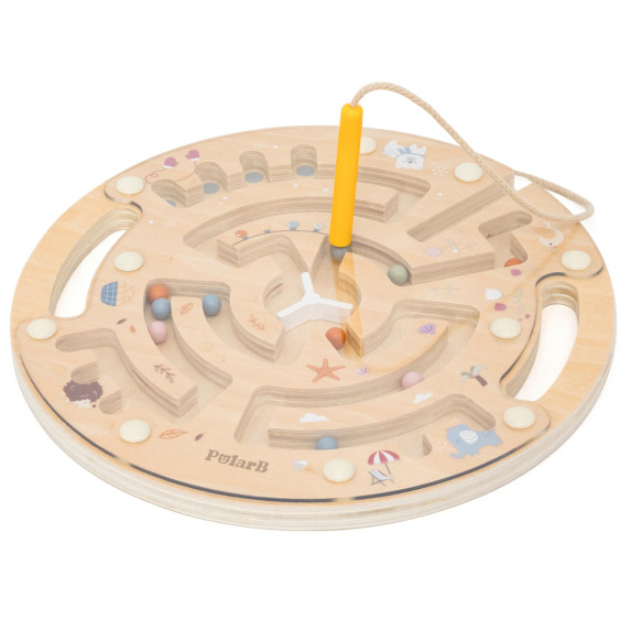 VIGA PolarB Wooden Magnetic Maze