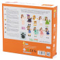 VIGA Wooden Magnetic Educational Dress Up Puzzle
