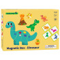 TOOKY TOY Magnetic Puzzle Dinosaurs Puzzle